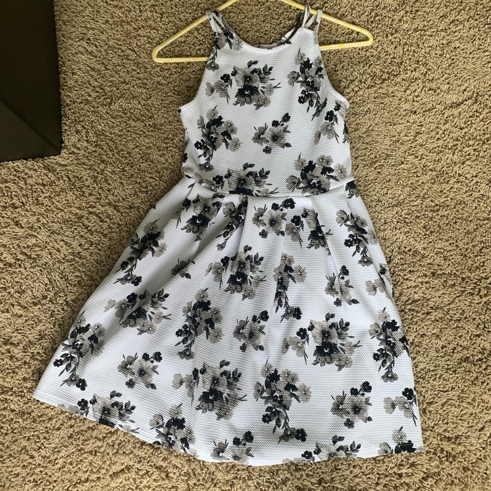 Racerback Skater Dress with Pockets